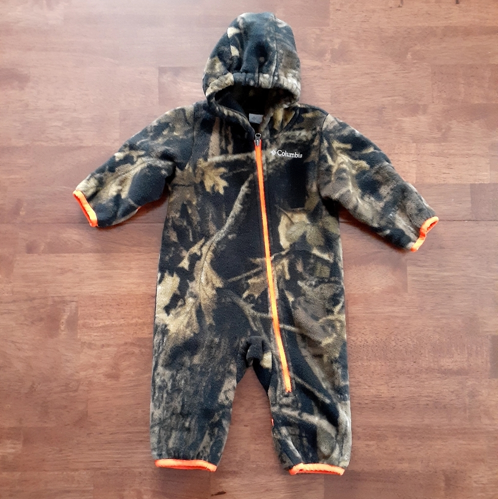 Columbia Camouflage Fleece Baby Bundler